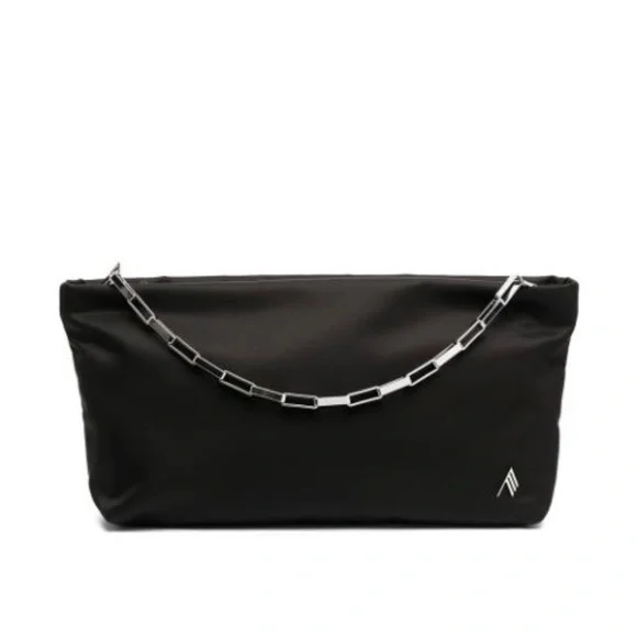 The Attico Mini Wynona Chain Leather Clutch - Picture 1 of 13
